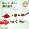 How to make Oil Paint - Earth & Mineral Pigment & Walnut Oil from Natural Earth Paint
